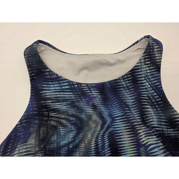 Lululemon Invigorate Tank Top Size 6 Training Flux Blue Racerback Shapeshifter - Picture 4 of 10